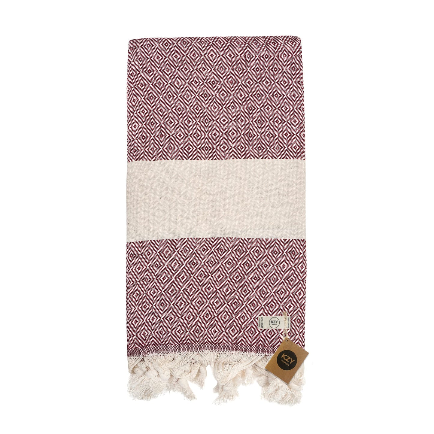 KZY LONDON Beach Towel - Large Turkish Beach Towels for Camping, Swimming, Bath, Gym, Picnic - Quick Dry, Super Absorbent, Lightweight