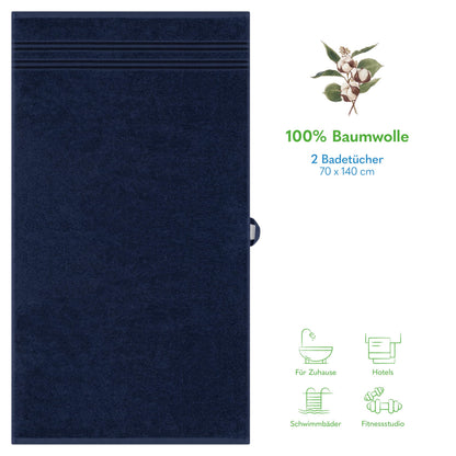 Hammetex Bathrobe 100% Cotton Unisex for Men and Women Quality 400 g/m² Quality Soft Absorbent Terry Towelling Bathrobe for Couples with Pockets