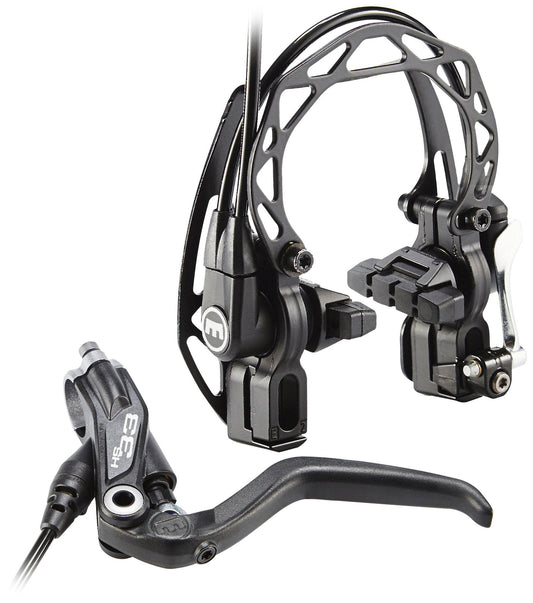 Magura Hs33 R Bike, Unisex, Black, 4-Finger Hebel