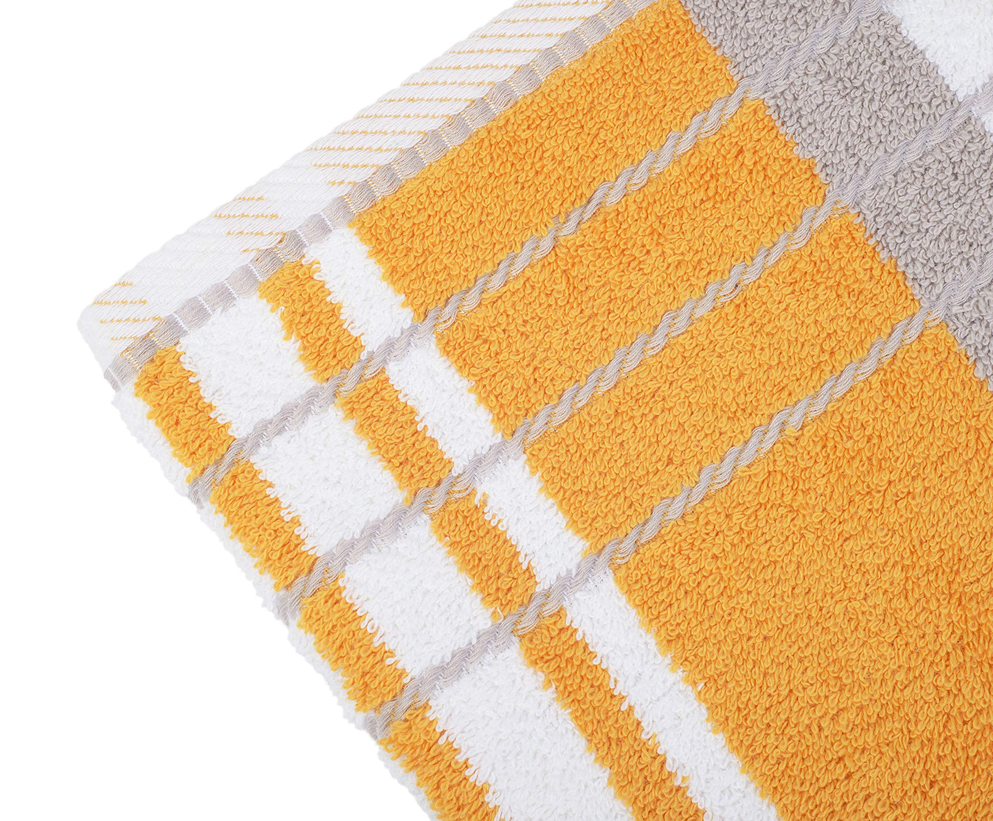 Gözze 101-0642-5" Berlin 1 Bath Towel 70/140 cm, Mais/Taupe, 70 x 140 cm