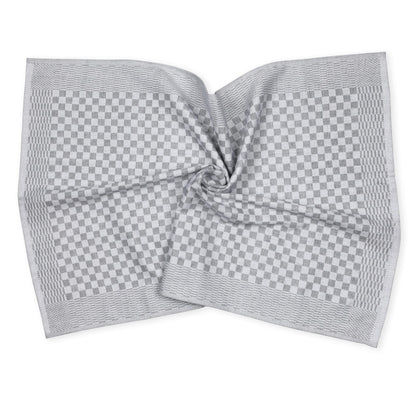 Vaily Premium Tea Towels Pack of 10 - Dry Towels Made of 100% Cotton Super Absorbent - Oeko-Tex Certified - 70 x 45 cm Grey