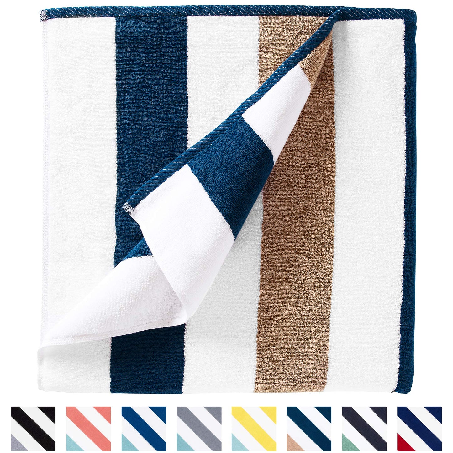 Plush Cabana Beach Towel by Laguna Beach Towel Co.
