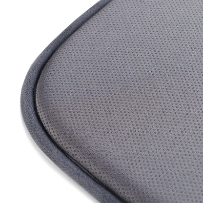 TANYOO Set of 4 Chair Cushion Memory Foam Pads Non Slip Honeycomb Pattern Square 15" x 16" Seat Cover Ultimate Comfort and Softness Cushions