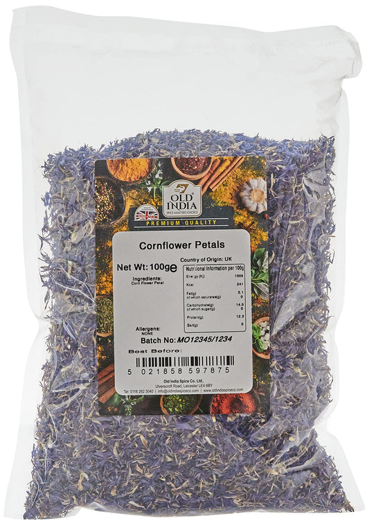 Old India Cornflower Petals 100g