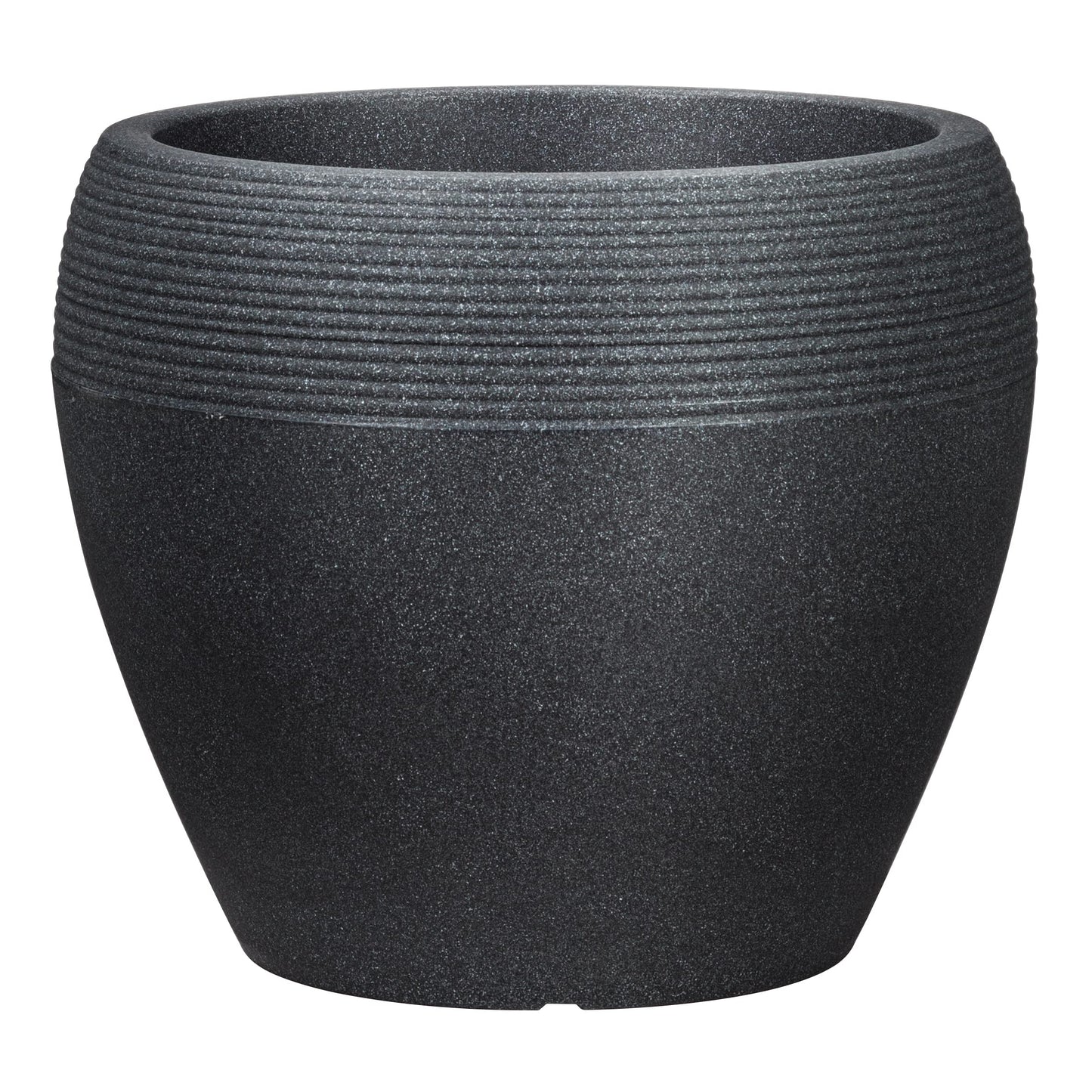 Scheurich Plant Pot, Black Granit, ? 40 cm, H?he 33 cm