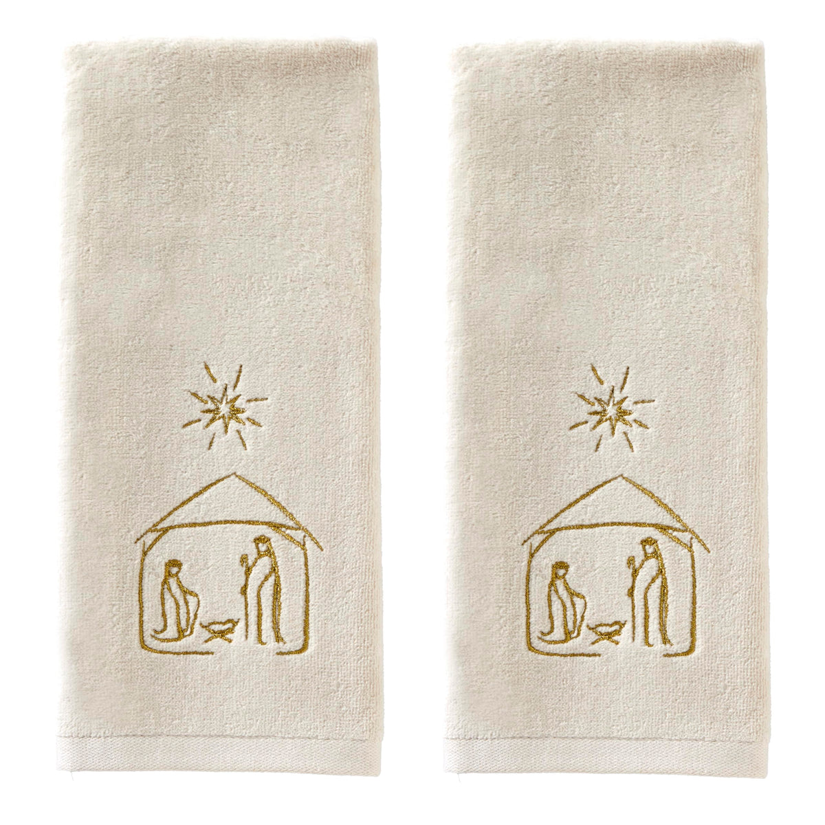 SKL Home Nativity Hand Towel 2-Pack