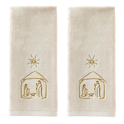 SKL Home Nativity Hand Towel 2-Pack