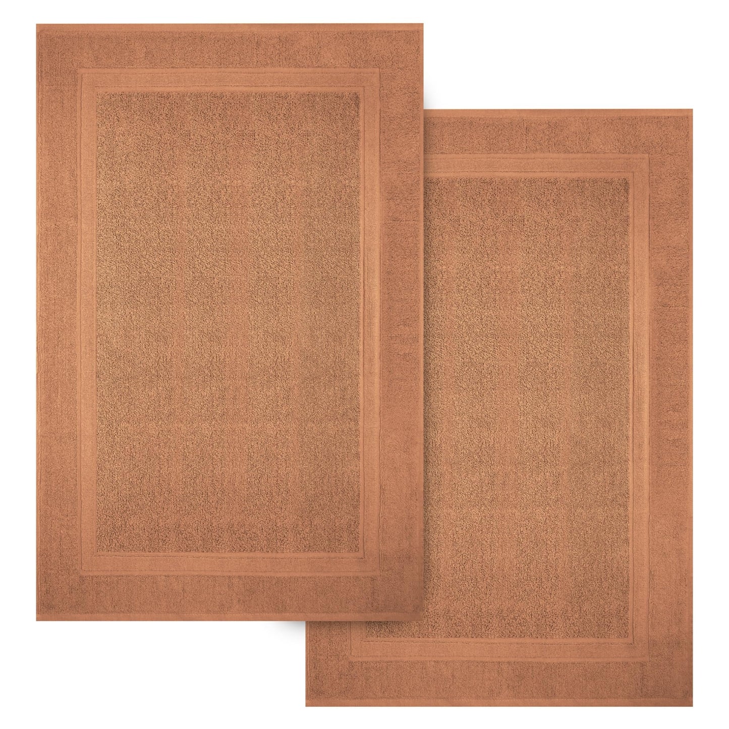 Infinitee Xclusives Cotton Bath Mat (86 x 55 cm) - Bathroom Mat - 2-Pack