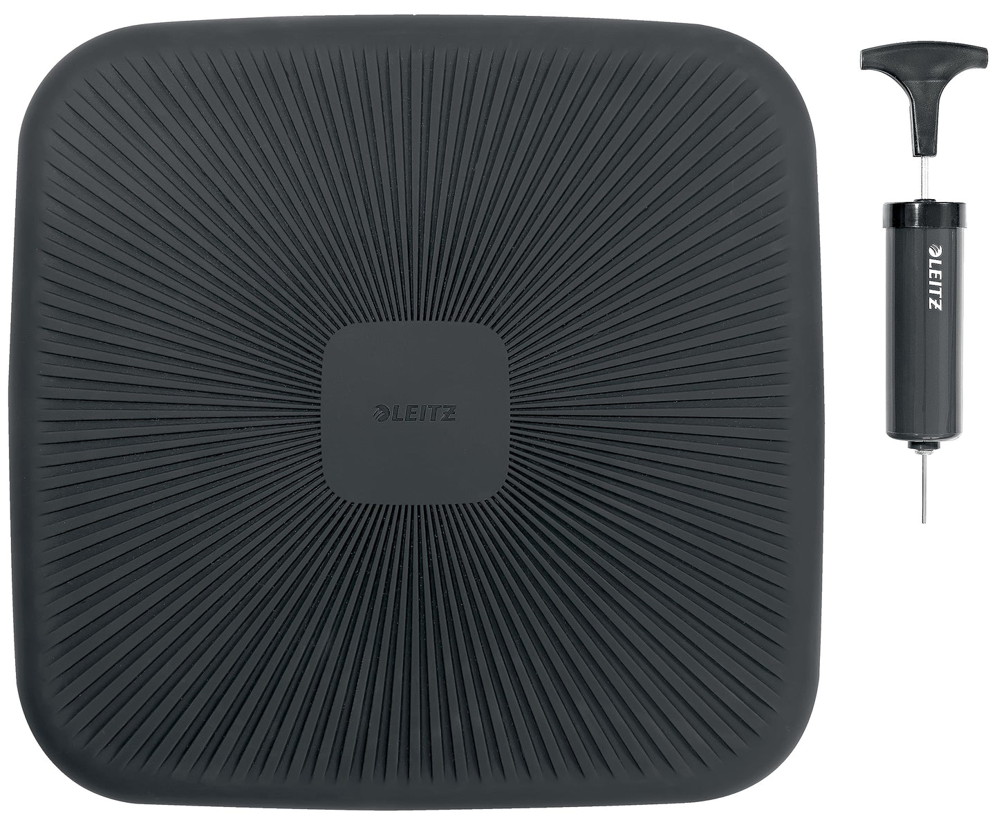 Leitz Ergo Active Wobble Cushion, Ergonomic Seat Cushion for Office Chair, Square Seat Pad for Improved Ergonomics, 65390089