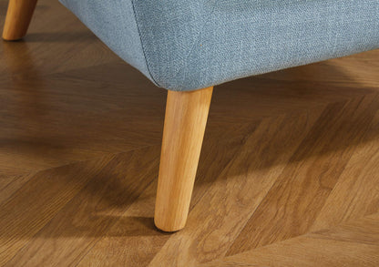 Birlea Lambeth Chair - Fabric, Duck Egg Blue