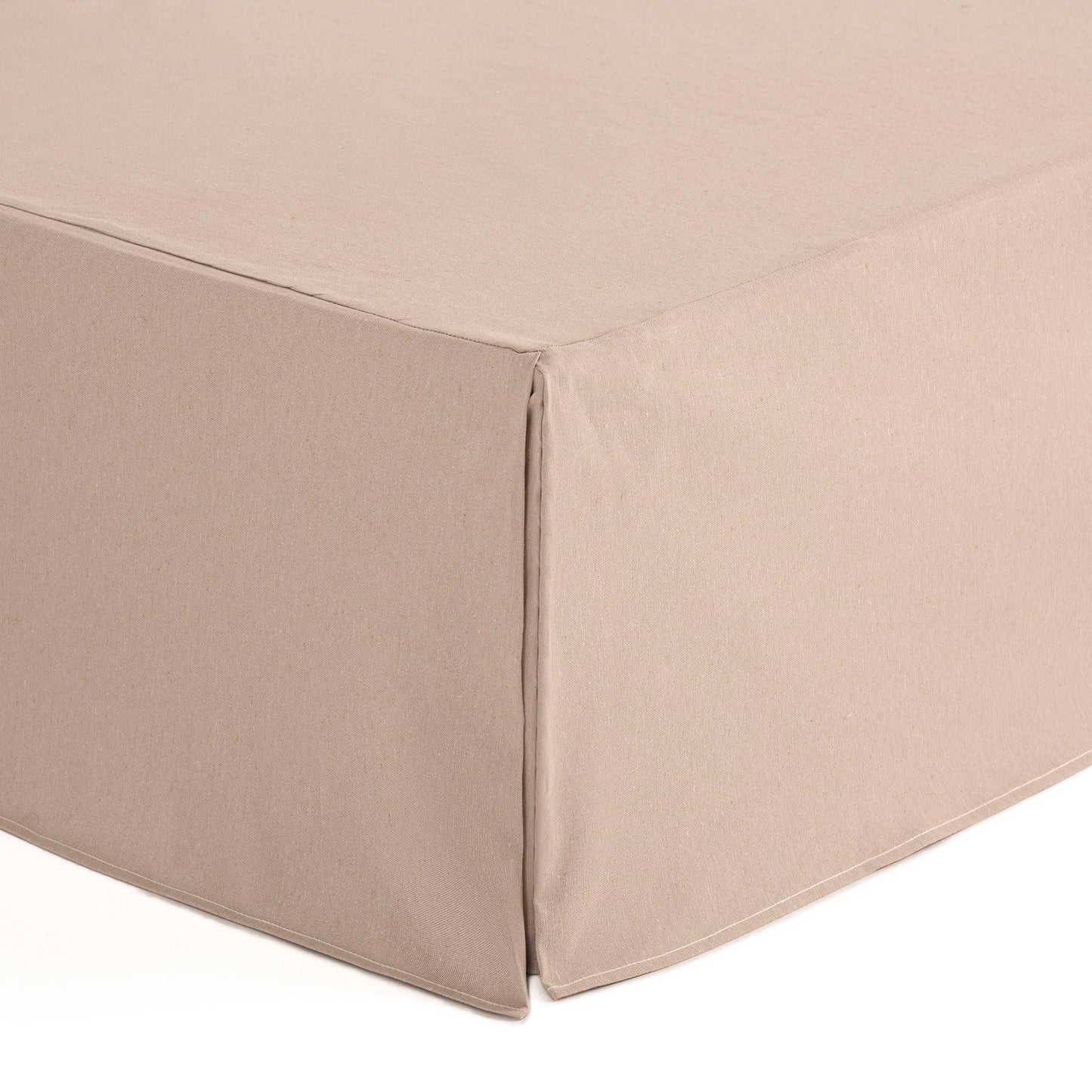 Sofa Cover 200 x 190/200 cm Bed Frame Cover 200 cm – Brown