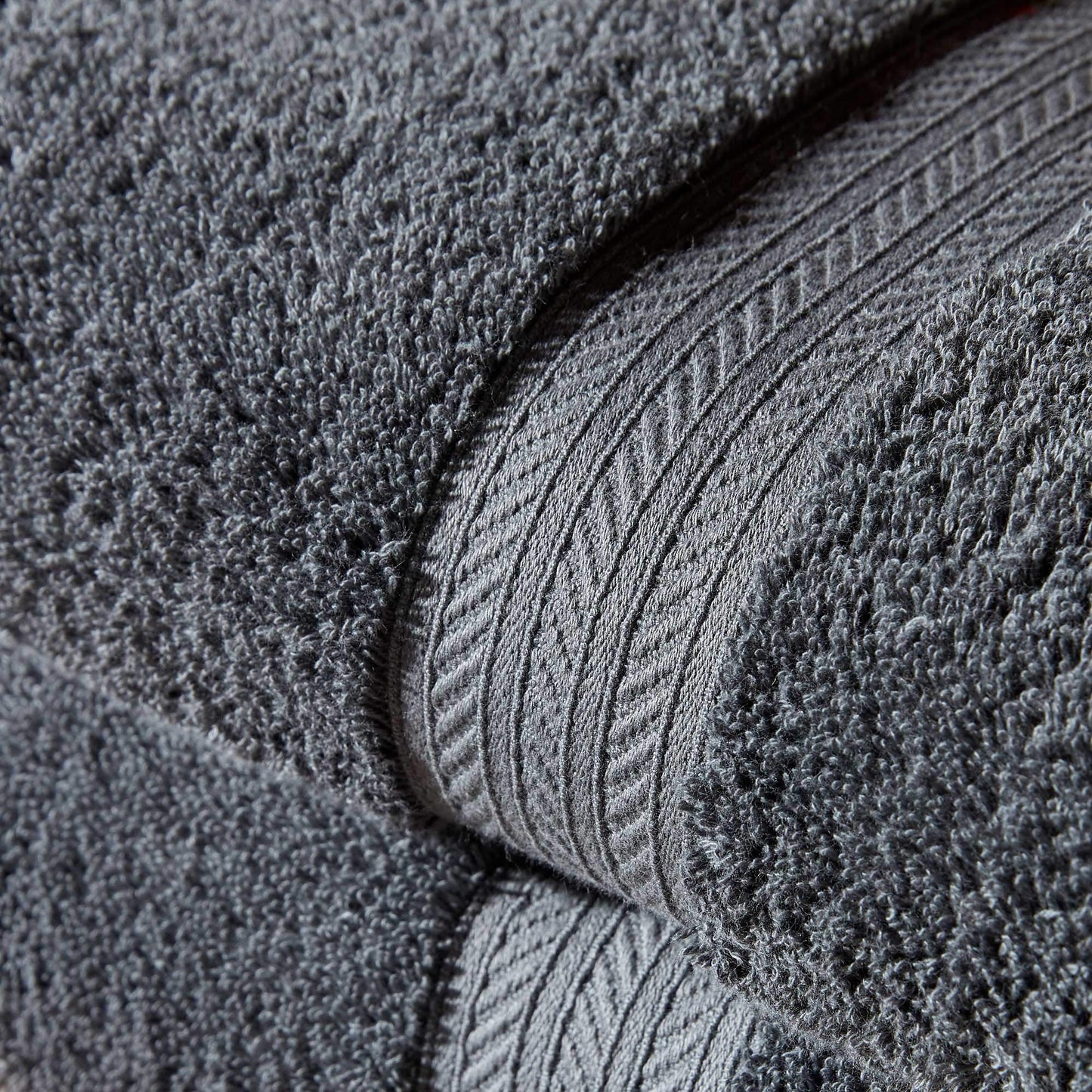 Christy Renaissance 4 Face Cloths Set | Ash Grey | 100% Egyptian Cotton | Luxuriously Soft and Super Absorbent | 675 GSM | 4 Wash Cloth Flannels