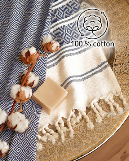 Fit-Flip Hammam Beach towel XXL made from 100% cotton