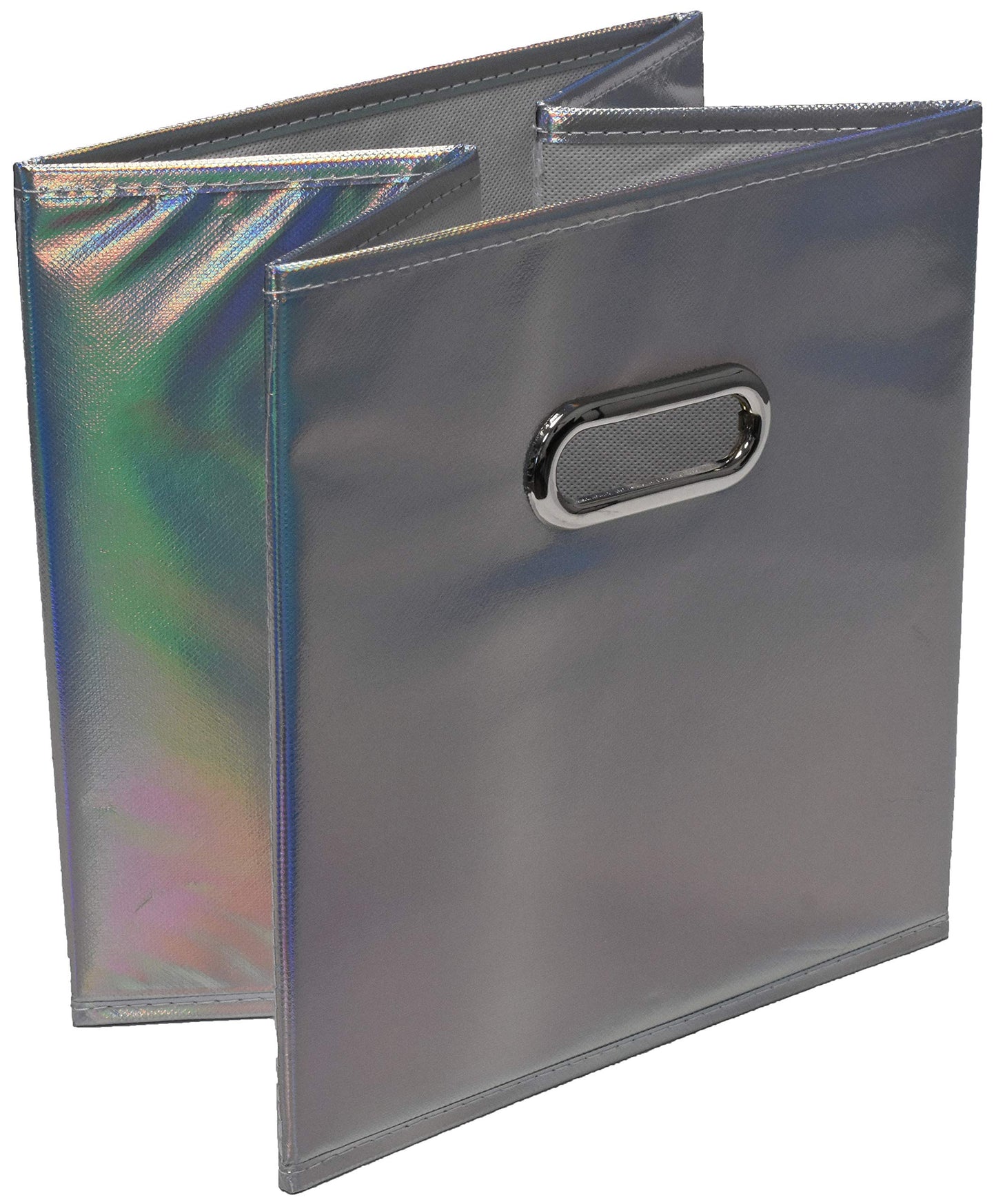 Handy Laundry Foldable Cube Storage Bins - 6 Pack Decorative Fabric Storage are Collapsible & Great Organizer for Shelf, Closet