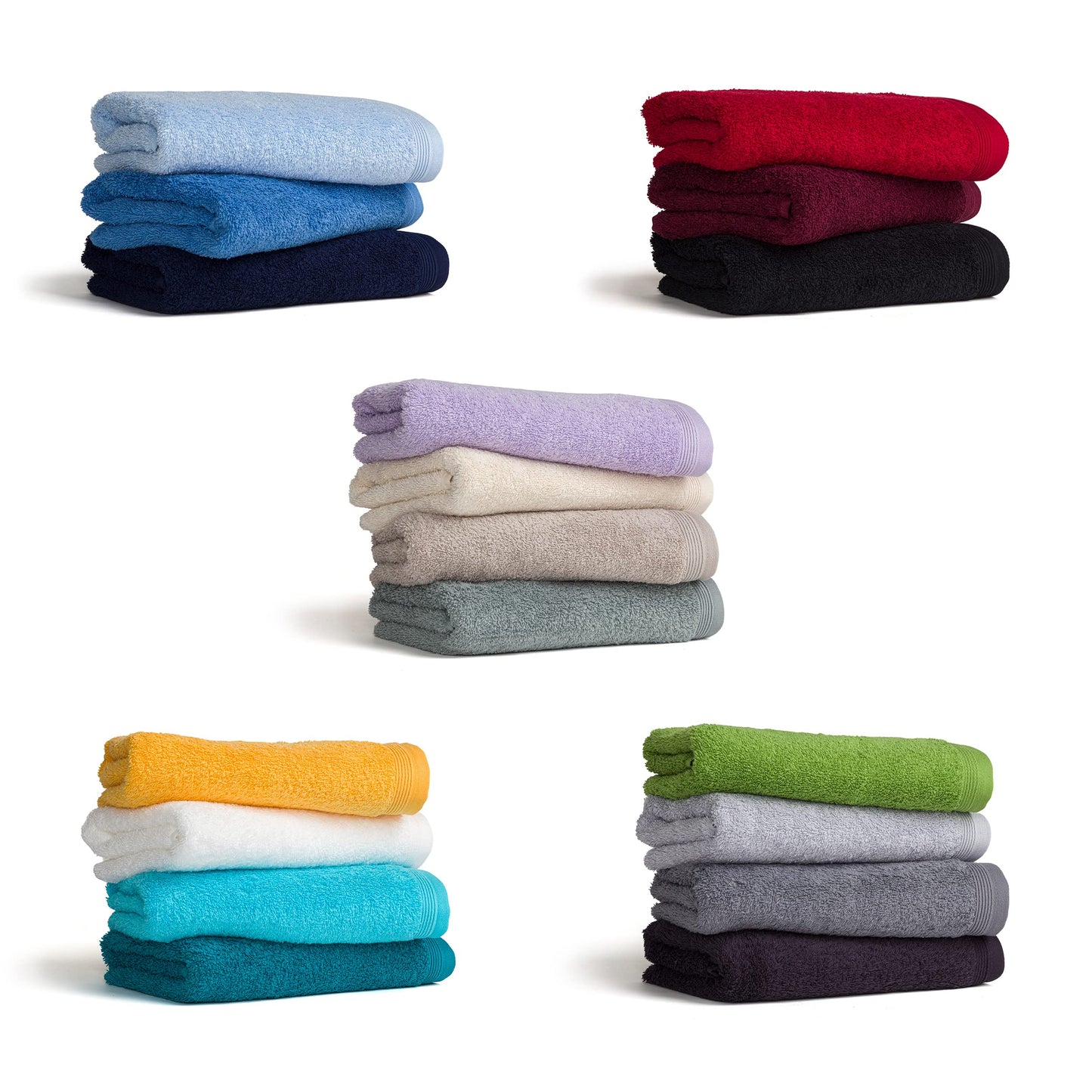 Möve Superwuschel guest towel 30 x 50 cm made of 100% cotton, red clay