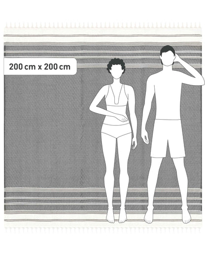 Fit-Flip Hammam Beach towel XXL made from 100% cotton