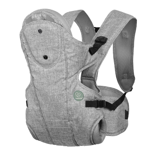 Dreambaby Oxford Adjustable 3-in-1 Baby Carrier ? Comfortable, Ergonomic Hip Healthy Design for Newborns to Toddlers 3.5-15kg, Easy to Use, Breathable