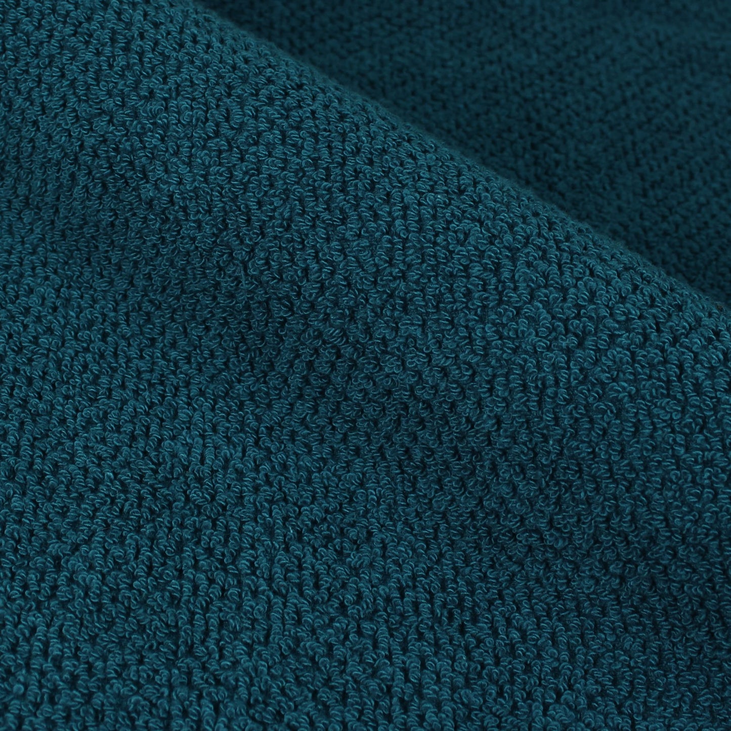 furn. Textured Bath Towel, Cotton, Blue,70 x 130cm