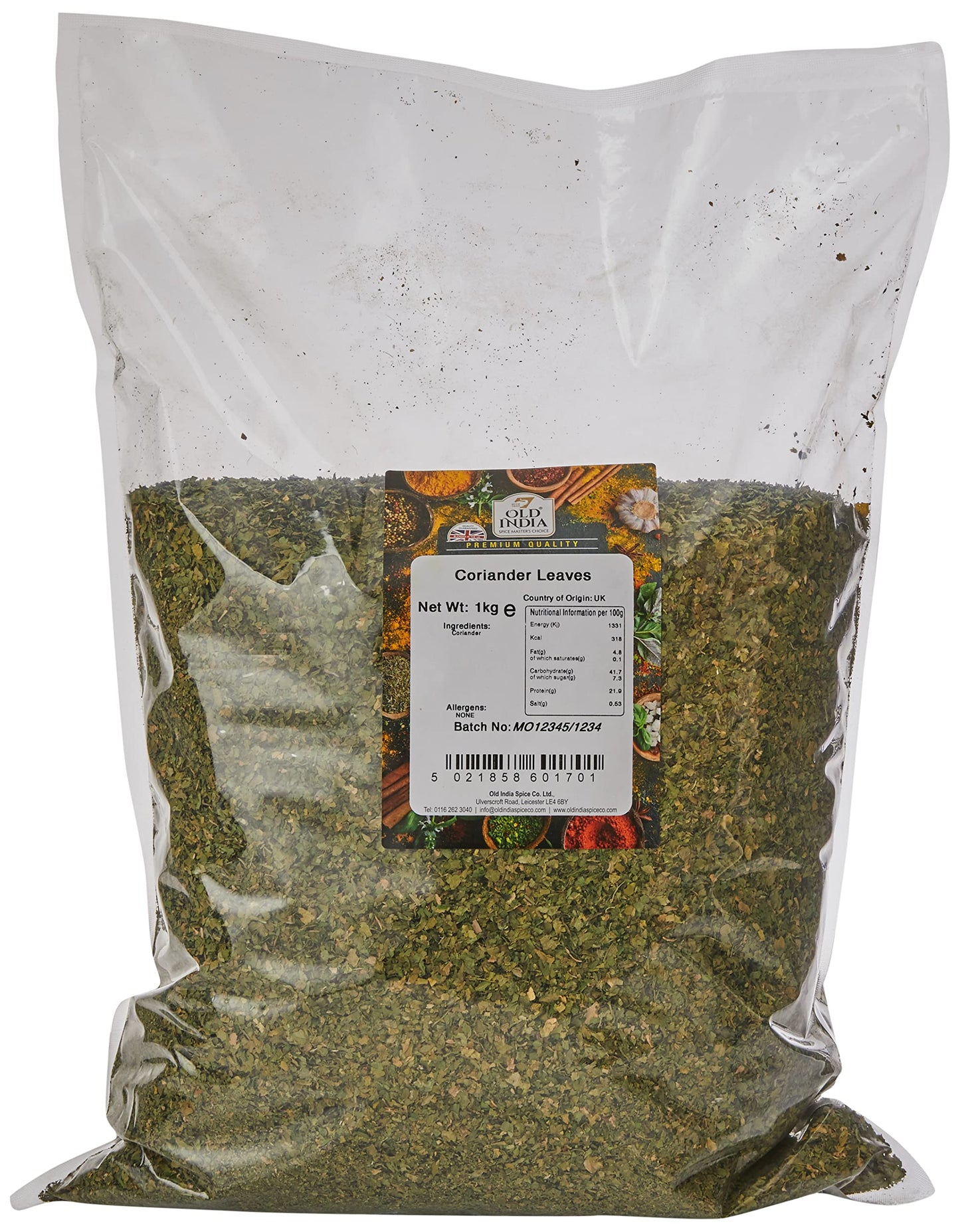 Old India Coriander Leaves 1kg