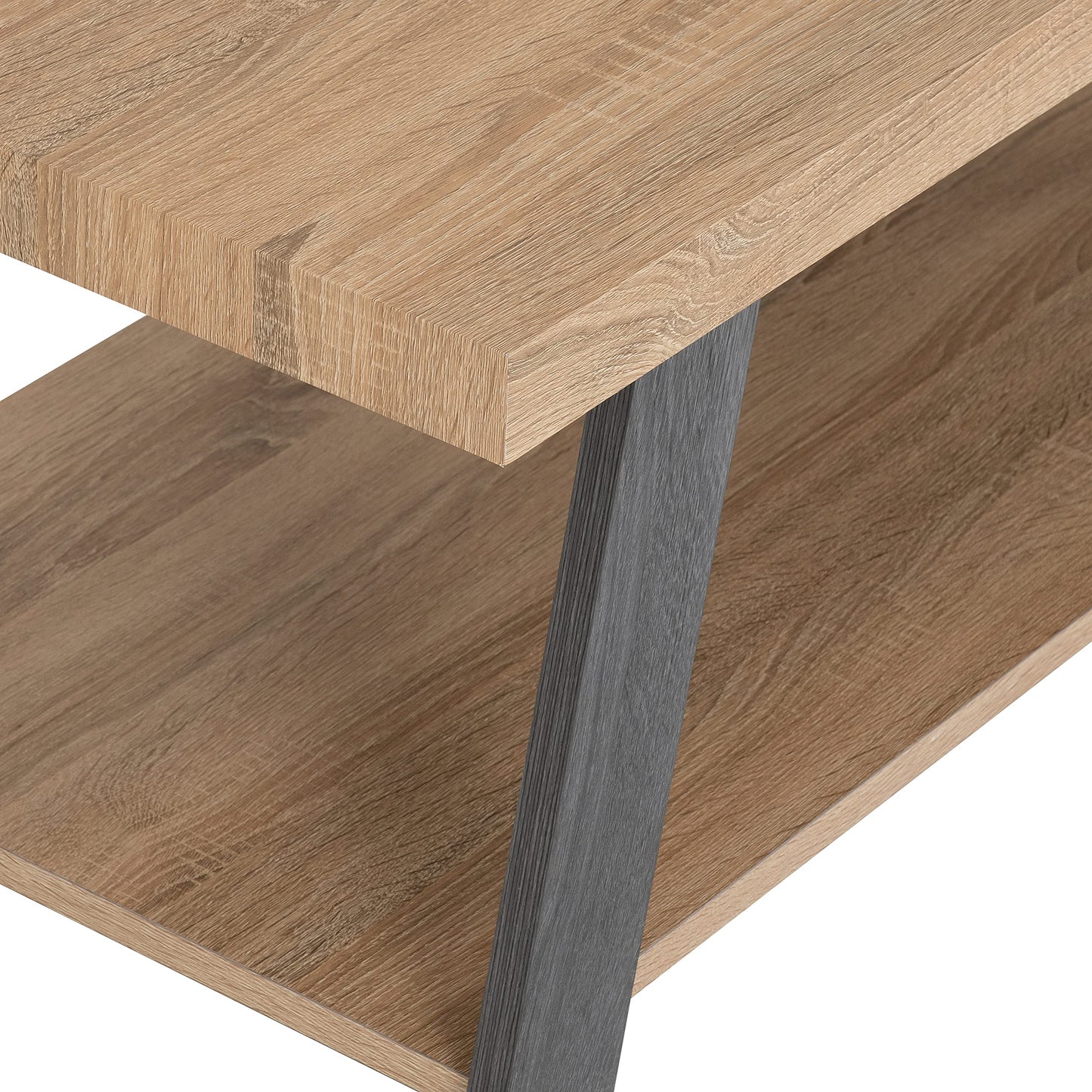 Seconique Eddie Coffee Table in Grey/Sonoma Effect