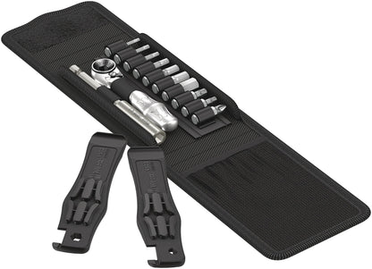 Wera 05004170001 Bicycle Set 1, ratchet set, bicycle, 14 pieces , Black