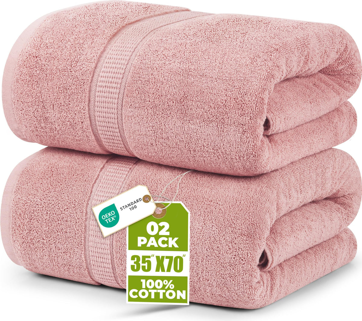 Utopia Towels - Premium Jumbo Bath Sheet 90 x 180 cm, 8 Pack - 100% Ring Spun Cotton Highly Absorbent and Quick Dry Extra Large Bath Sheet