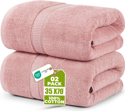 Utopia Towels - Premium Jumbo Bath Sheet 90 x 180 cm, 8 Pack - 100% Ring Spun Cotton Highly Absorbent and Quick Dry Extra Large Bath Sheet
