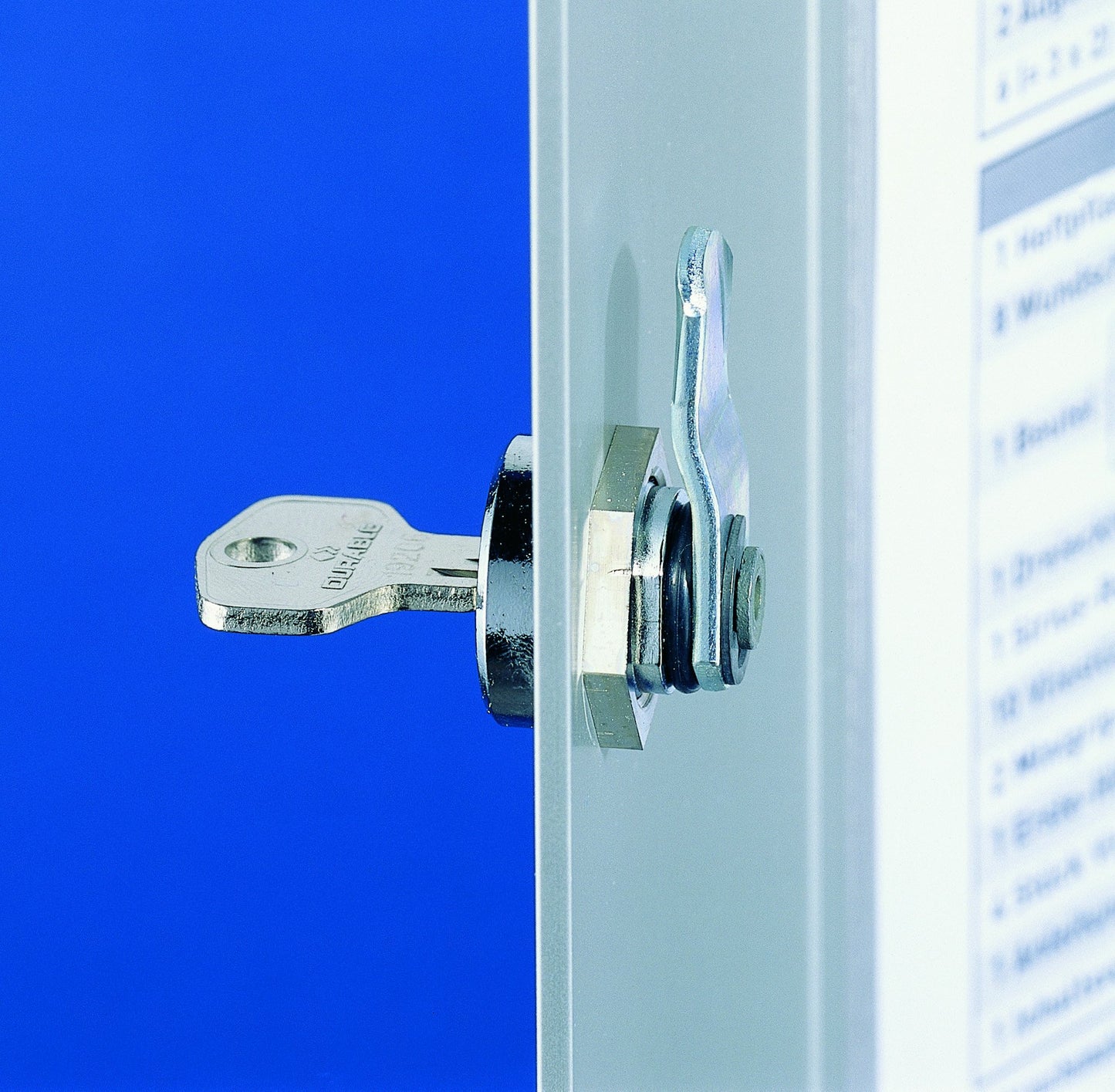 Durable Key Safe Box 36 - Wall Mounted Lockable Key Holder Cabinet for up to 54 Key Clip Keys with Secure Key Lock