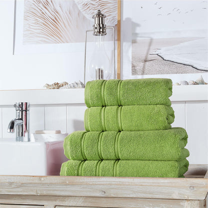 Christy Antalya Family Towel Set | 6 Piece | 100% Turkish Cotton | 600GSM | Soft Plush Luxury Towel Set | 2 Bath Sheets 2 Bath Towels 2 Hand Towels
