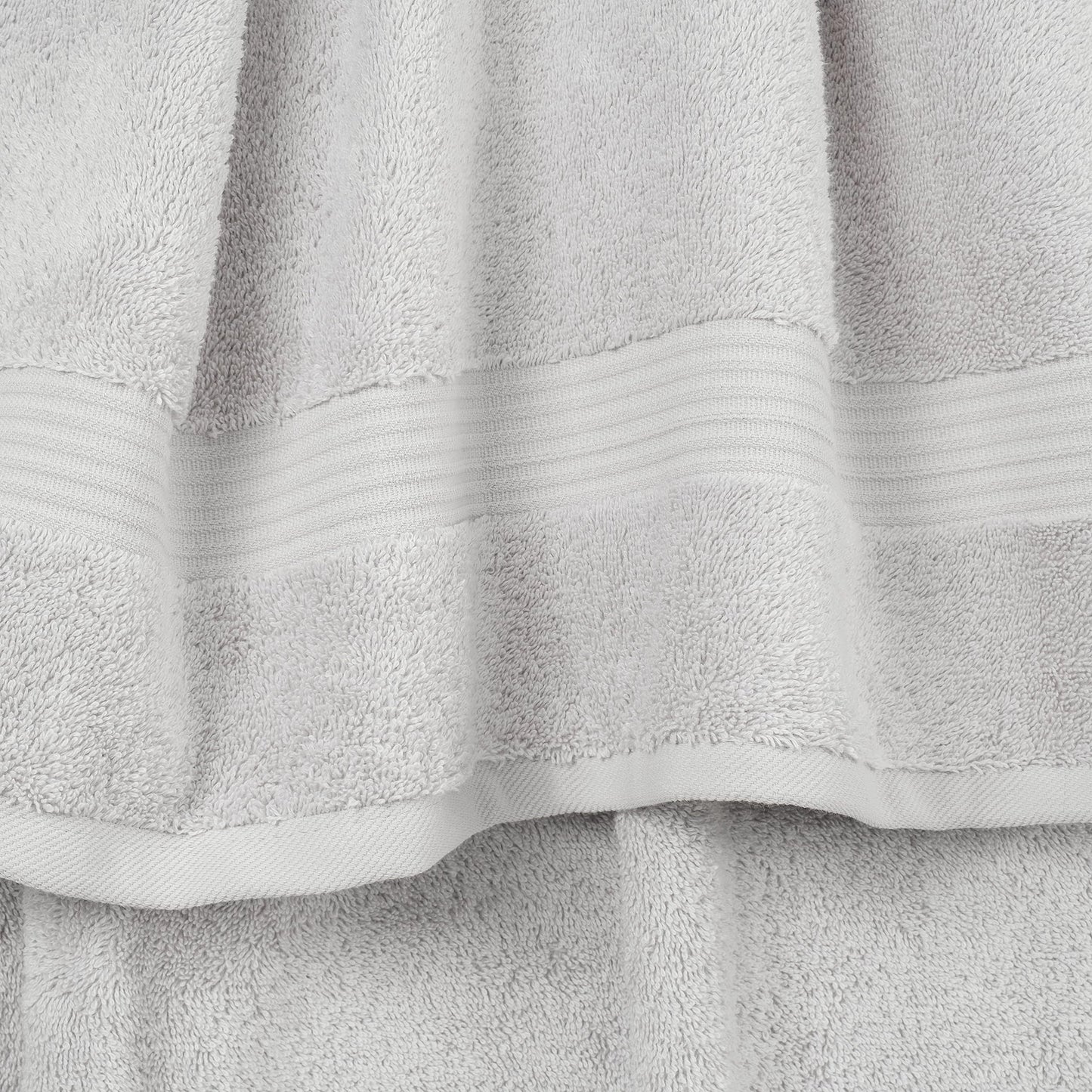 Cotton Paradise 6 Piece Towel Set, 100% Turkish Cotton Soft Absorbent Towels for Bathroom, 2 Bath Towels 2 Hand Towels 2 Washcloths