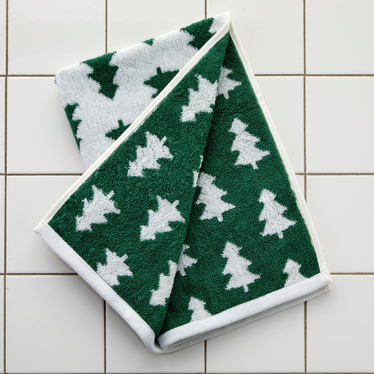 SKL Home Holiday Trees Hand Towel, 2-Pack