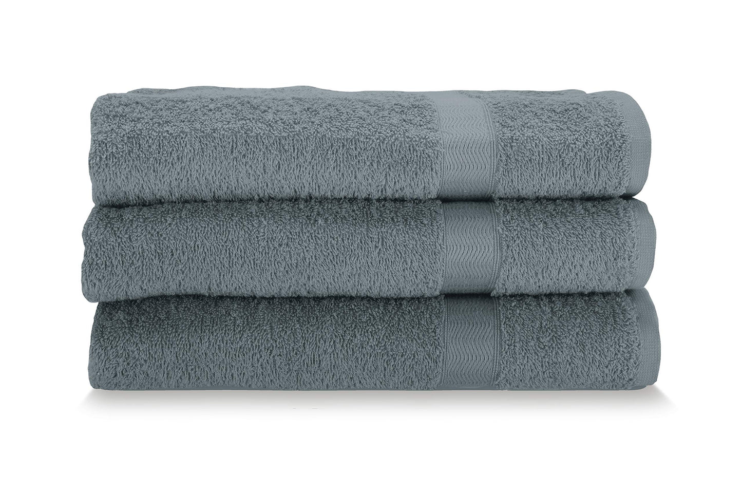 Gabel Facial Towels, Pure Hydrophilic Cotton Sponge, 60 x 100 cm, Metal, Set of 3