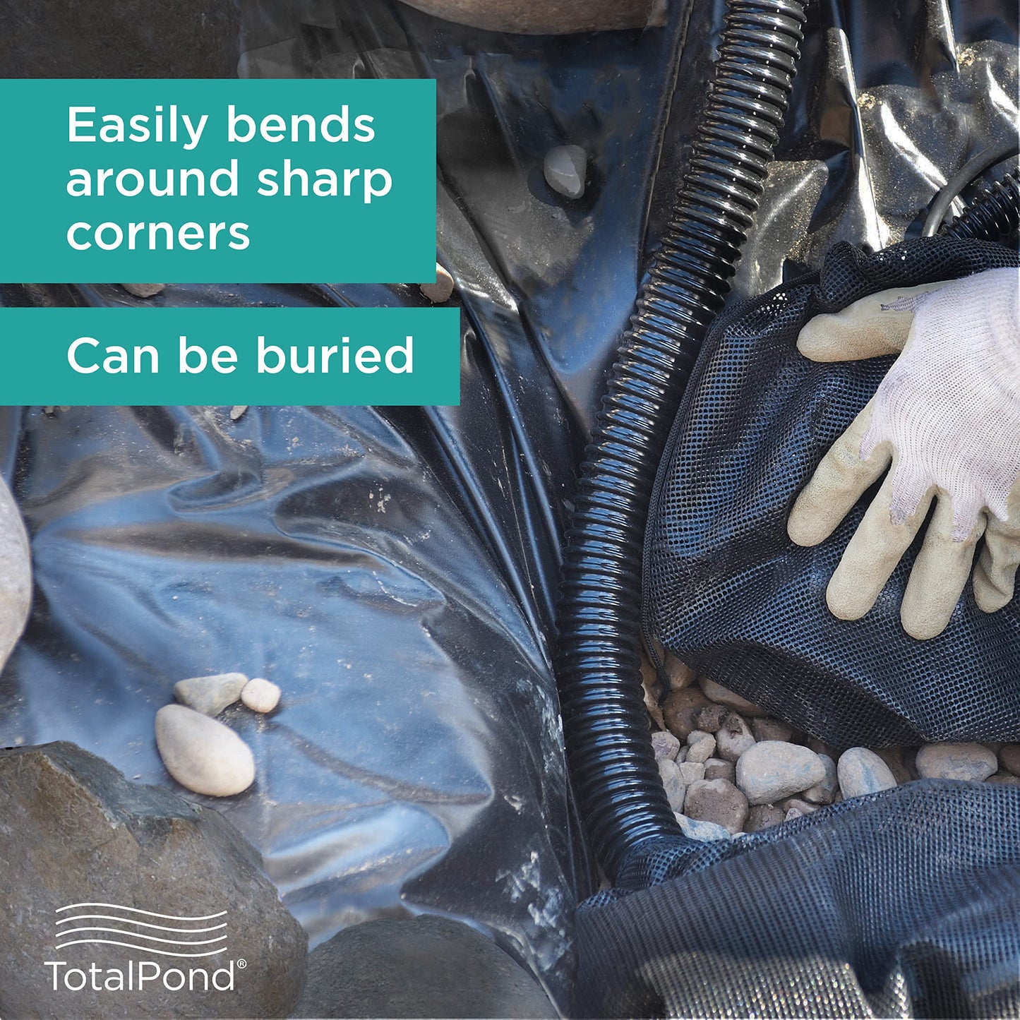 TotalPond C16020 1-Inch by 20-Foot Corrugated Pond Tubing Outdoor, Home, Garden, Supply, Maintenance