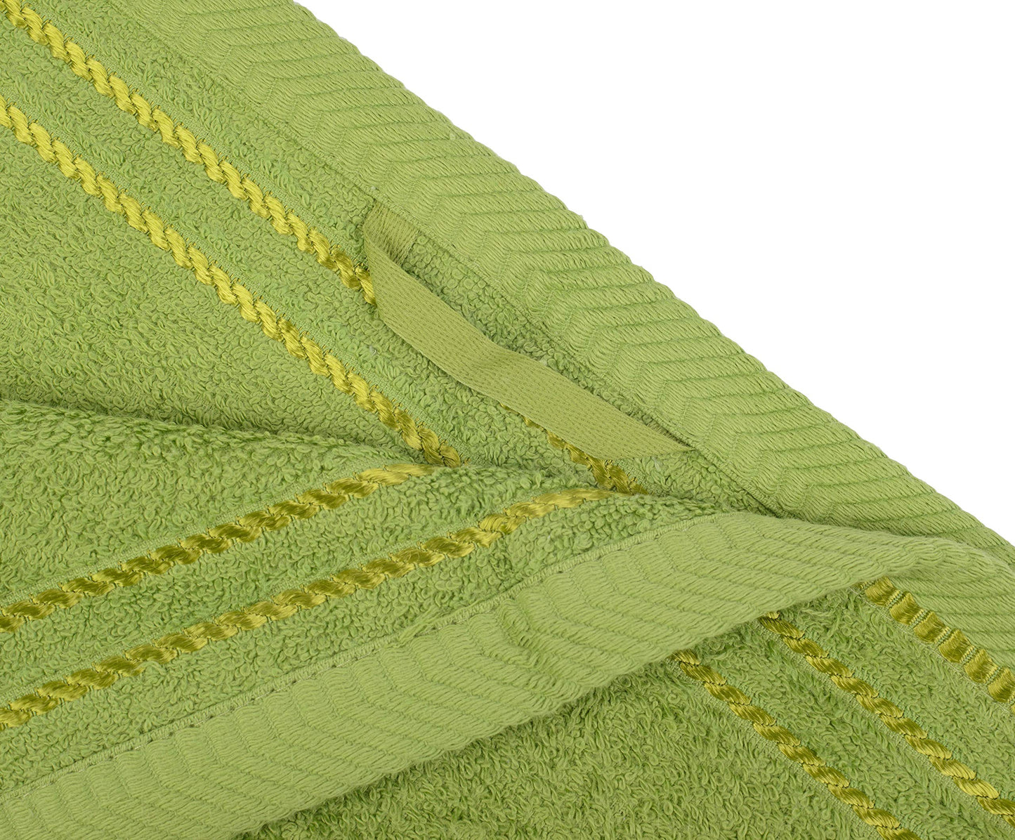 Gözze - Set of 4 Faceloths, Berlin, 100% Cotton, 30 x 30 cm - Dark Green