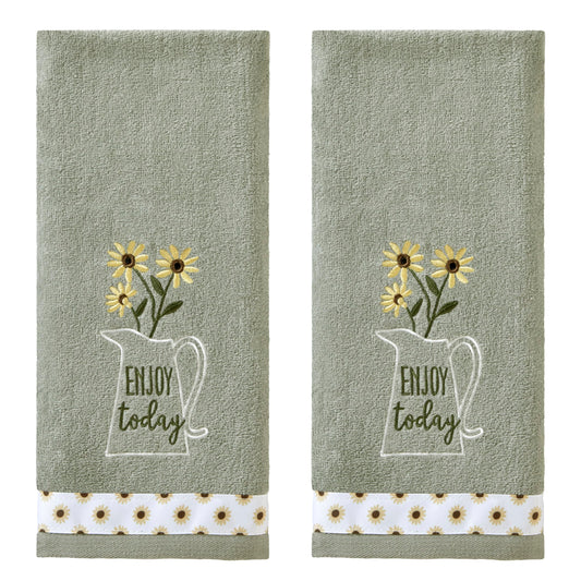 SKL Home by Saturday Knight Ltd. Enjoy Today 2 Pc Hand Towel Set