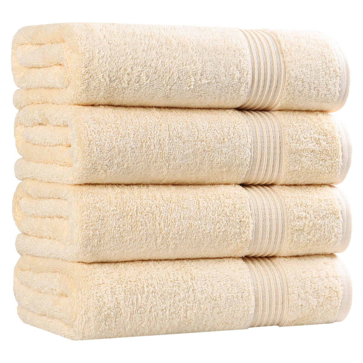 Home City, 100% Cotton, Towel Set, Canary - Towel