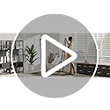 YITAHOME Hammock with Stand, Max. load 150 kg, Hammock Stand with Hanging Swing, 132x90x160 cm, Sturdy Steel Frame, Swing Chair with 2 Hooks and 1 Side Pocket for Patio, Balcony and Garden, White