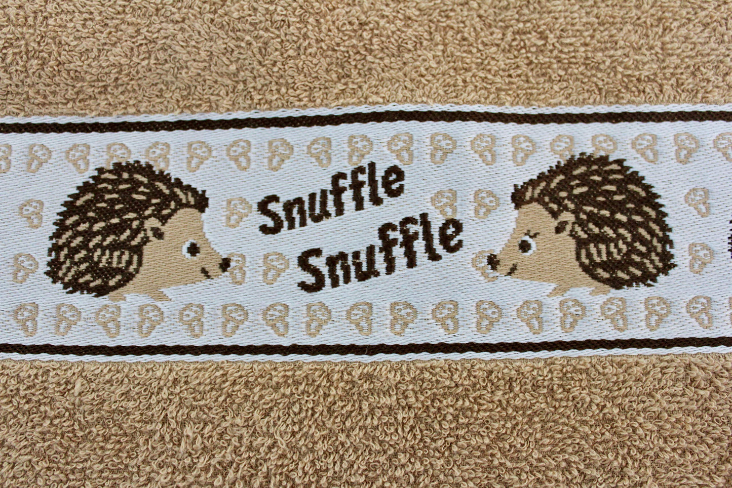 Lex's Linens 2 Pack Animal Tea Towel/Kitchen Towel (Hedgehog)