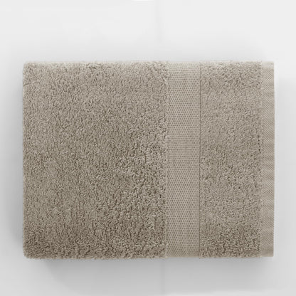 DecoKing Set of 10 Cotton Quality 525 g/m² 4 Guest Towels 30 x 50 cm 4 Hand Towels 50 x 100 cm and 2 Bath Towels 70 x 140 cm Beige Absorbent Marina