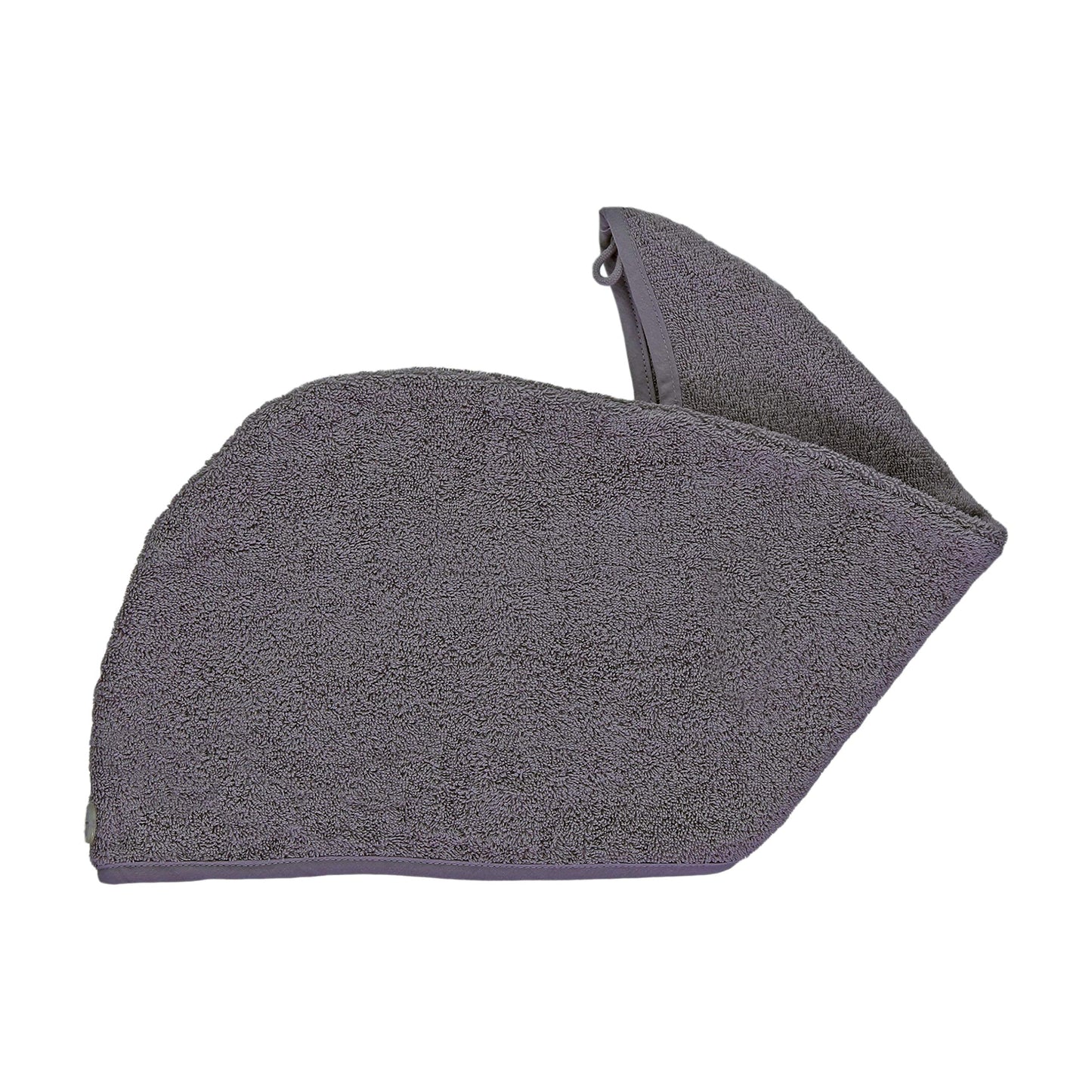 aztex Luxury Hair Turban Towel, Head Wrap Towel, Hair Drying Towel with Loop and Button Fastener, Luxury Absorbent and Lightweight Cotton