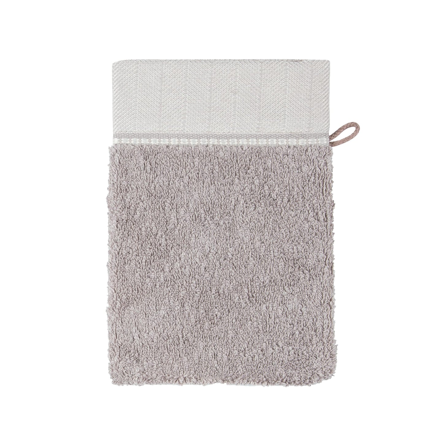 möve wash mitt, 85% Baumwolle / 10% Viskose aus Bambus-Zellstoff / 5% Leinen Cashmere, 20 x 15 cm