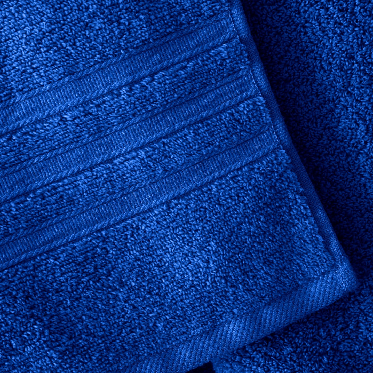 Catherine Lansfield Zero TwistZero Twist Cotton 50x85cm Hand Towel Cobalt Blue