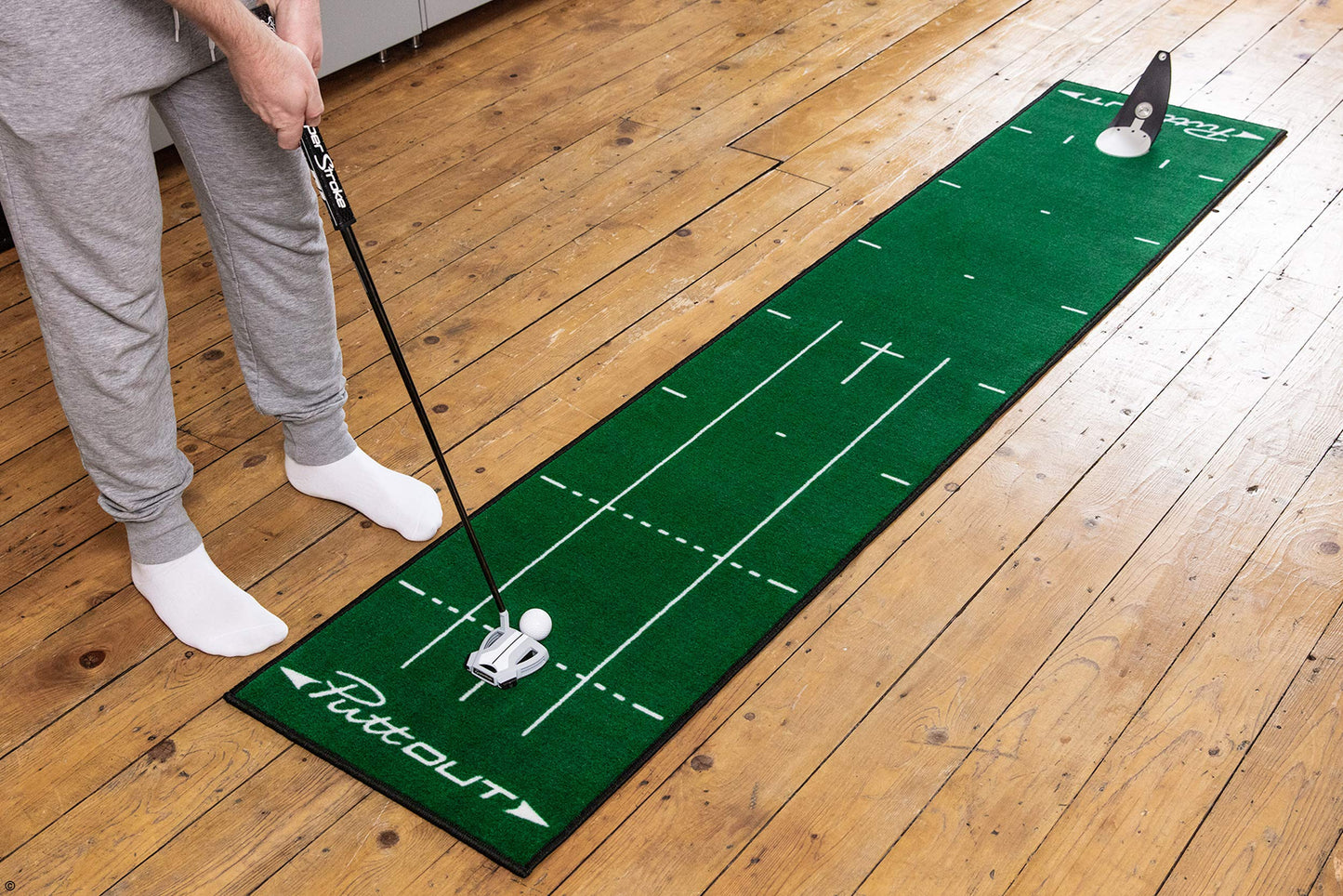 PuttOUT Medium Putting Mat - 240cm x 50cm