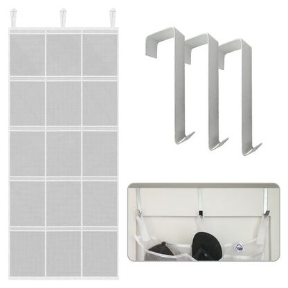 Cruise On Over The Door Organizer & Shoe Holder Fire Retardant | Mesh 15 Pocket