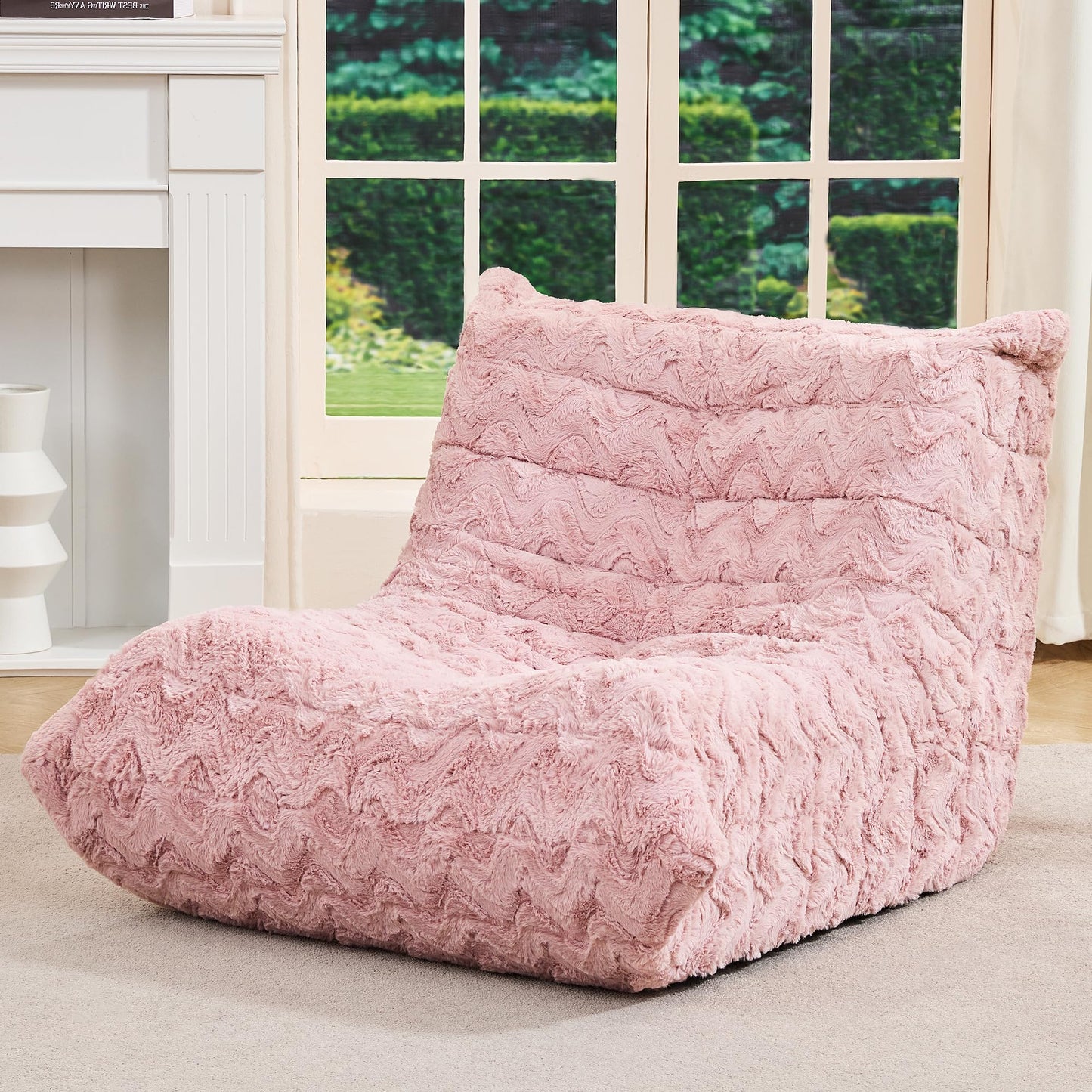 Hobestluk Big Bean Bag Chairs for Adults Fireside BeanBag Couch Togo Sofa