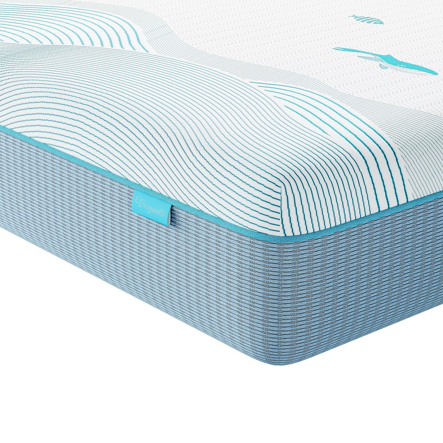 Vesgantti 16CM Ocean-Inspired Memory Foam Mattress - Small Double, Medium