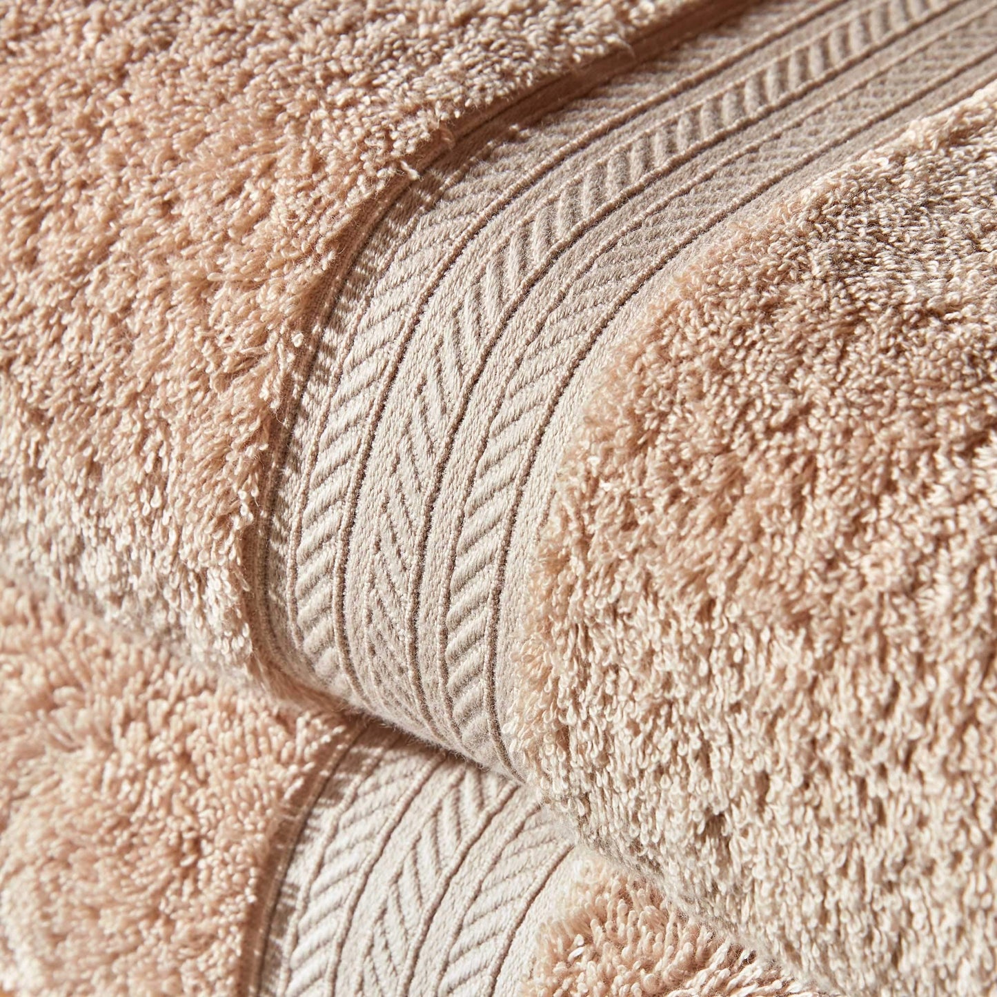 Christy Renaissance 2 Bath Sheets Set | Driftwood Beige | 100% Egyptian Cotton Pile | Luxuriously Soft and Super Absorbent | 675 GSM