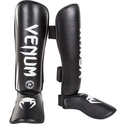 Venum Challenger Shin Guards, Black/White, X-Large