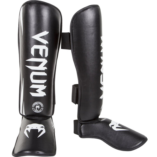 Venum Challenger Shin Guards, Black/White, X-Large