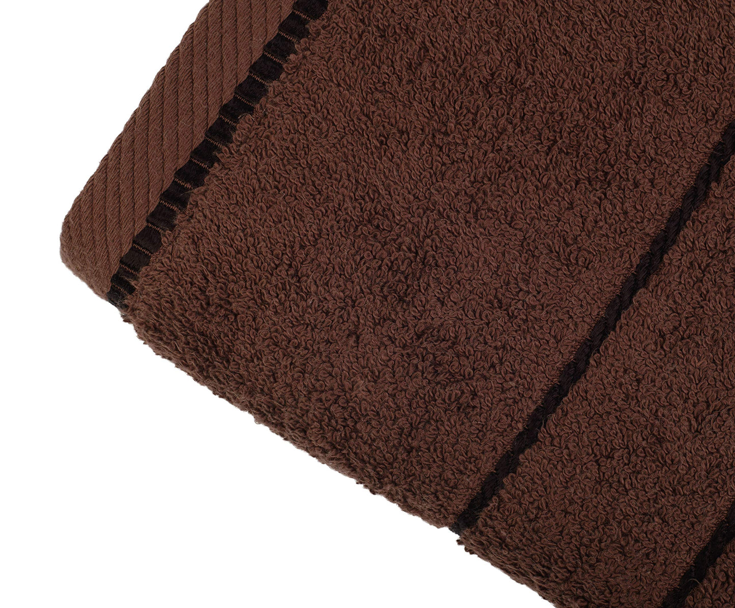 Gözze - Bath Towel, Berlin, 100% Cotton, 70 x 140 cm - Chocolate